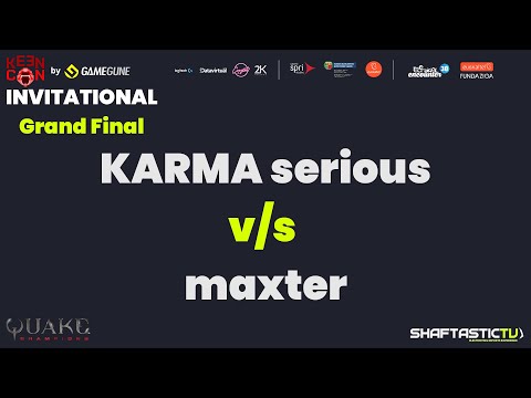 KeenCon by GameGune - Invitational - Grand Final - KARMA serious v/s maxter