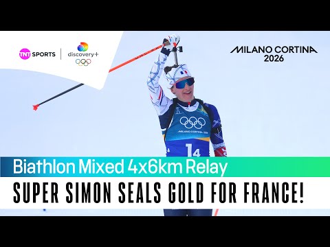 STUNNING FINAL LEG FROM FRANCE! 🇫🇷 | Biathlon Mixed 4x6km Relay | Winter Olympics 2026