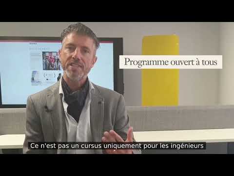 Pierre Daniel, directeur du programme sur le campus de Lille