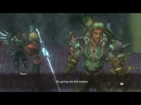 (Wii) Xenoblade Chronicles HD Cutscene 045e - Through the Inside of the Bionis - JAPANESE