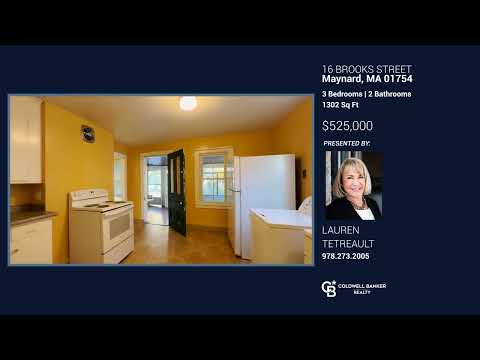 16 Brooks Street Maynard, MA | ColdwellBankerHomes.com