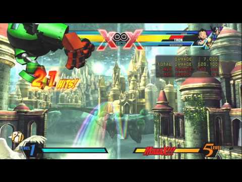 UMVC3 | Dorm + Doom | Tron Specific Combo | 0 Starting meter.