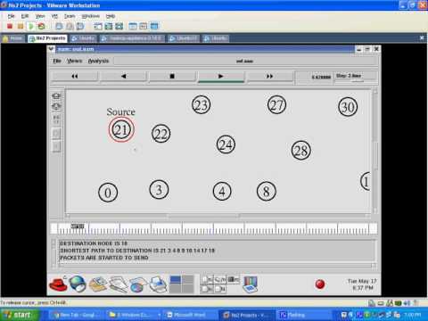 Minimum spanning Tree Implementation - NS2