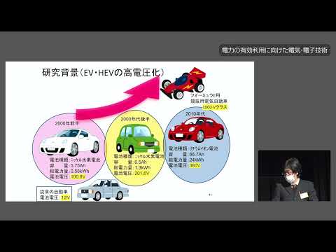 教養学科 講演６ 電力の有効利用に向けた電気・電子技術