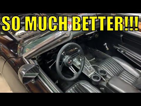 C3 Corvette Stingray Tilt and Telescopic Steering Column Installed - The BEST upgrade I’ve done.