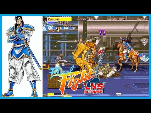 FINAL FIGHT LNS ULTIMATE V0.4#62-MUSOU-ARACDE-SUBUTAI-WARRIOR OF FATE - EXTRA STAGES DOUBLE BOSSES!!
