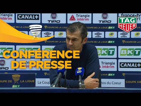 Conférence de presse Havre AC - ESTAC Troyes ( 2-0 ) (CDL BKT 1/16 de finale)  / 2018-19
