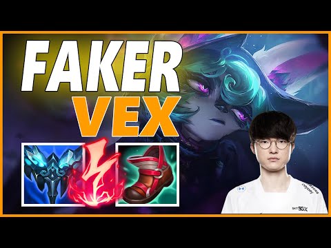 ⚡FAKER VEX MID GAMEPLAY⚡SEASON 11 LEAGUE OF LEGENDS
