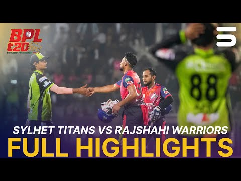Full Highlights | Sylhet Titans vs Rajshahi Warriors | M1 | Bangladesh Premier League | M3Z1K