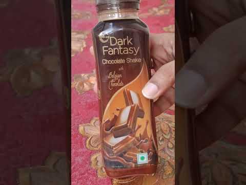 Sunfeast Dark Fantasy Belgian Chocolate Shake I #shorts #shakes #belgianchocolate #sunfeast