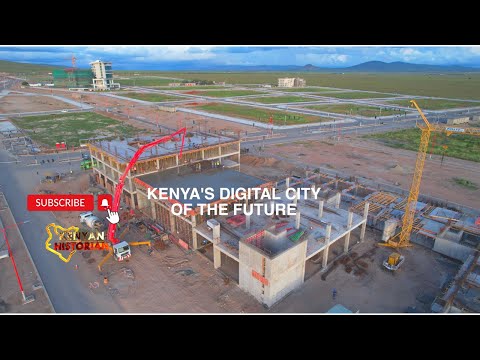 KENYA'S DIGITAL CITY OF THE FUTURE | Inside the construction of Konza City | #kenya #trending