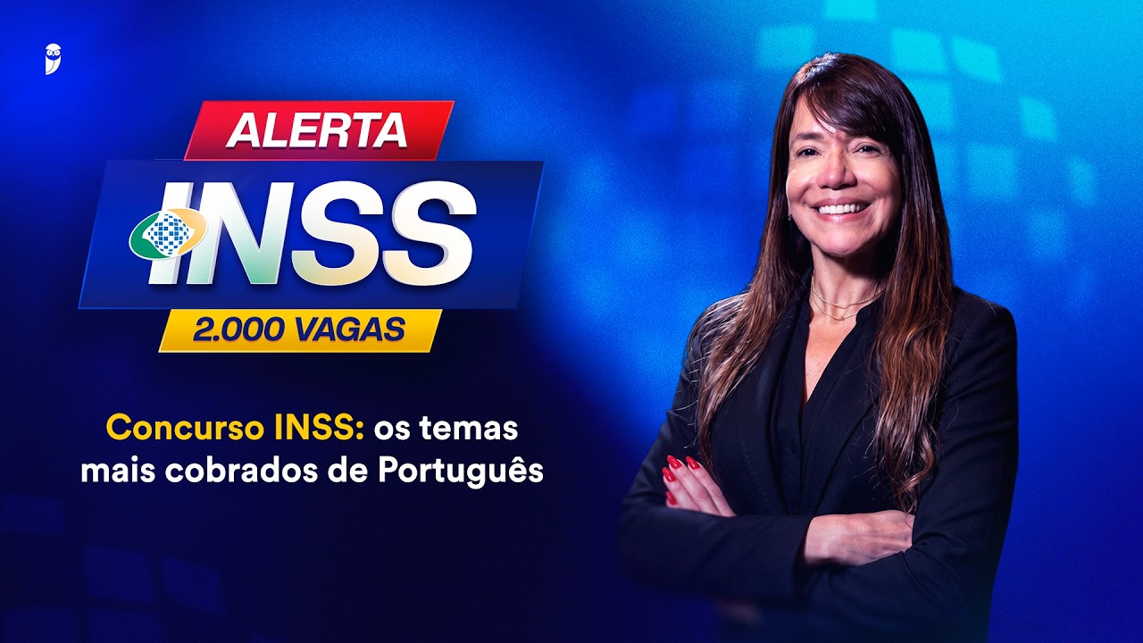 Concurso INSS: os temas mais cobrados de Português