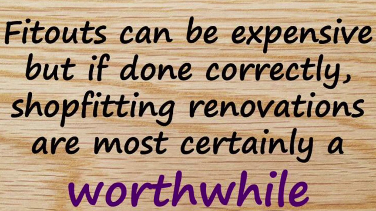 Shopfitting: Cost Saving Tips On Shop Fit Outs