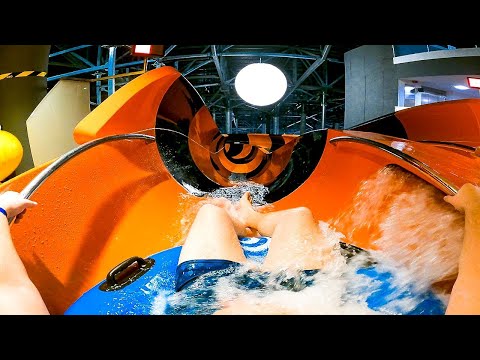 Extreme Water Coaster - Tiger's Race Water Slide at Suntago