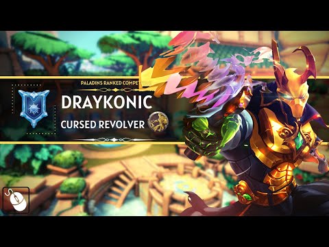 Crazy Flicks Androxus Gameplay Draykonic (Diamond) Paladins Ranked Competitive