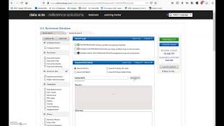 Data Axle Reference Solutions search by industry & geography