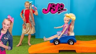 JOJO Siwa Rollercoaster Challenge The Assistant Wins Jojo Toys Video