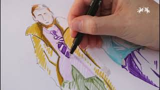 Popisovač Faber-Castell Pitt Artist Pen Brush - 170, may green