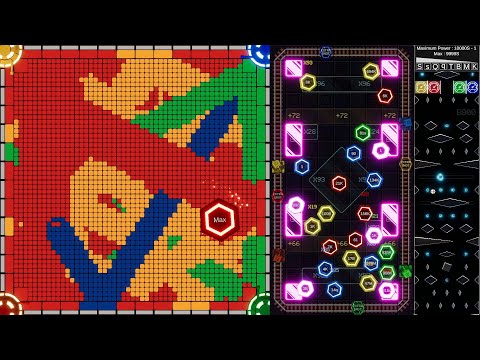 Multiply X Territory War : 4 Player - Marble Race