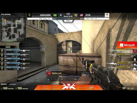 Mythic vs. Games Academy - iBUYPOWER Invite: Fall CS:GO Tournament - Map 1