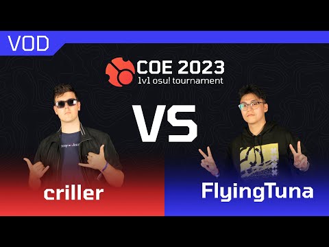 Final | criller vs FlyingTuna | COE1v1 | #COE2023