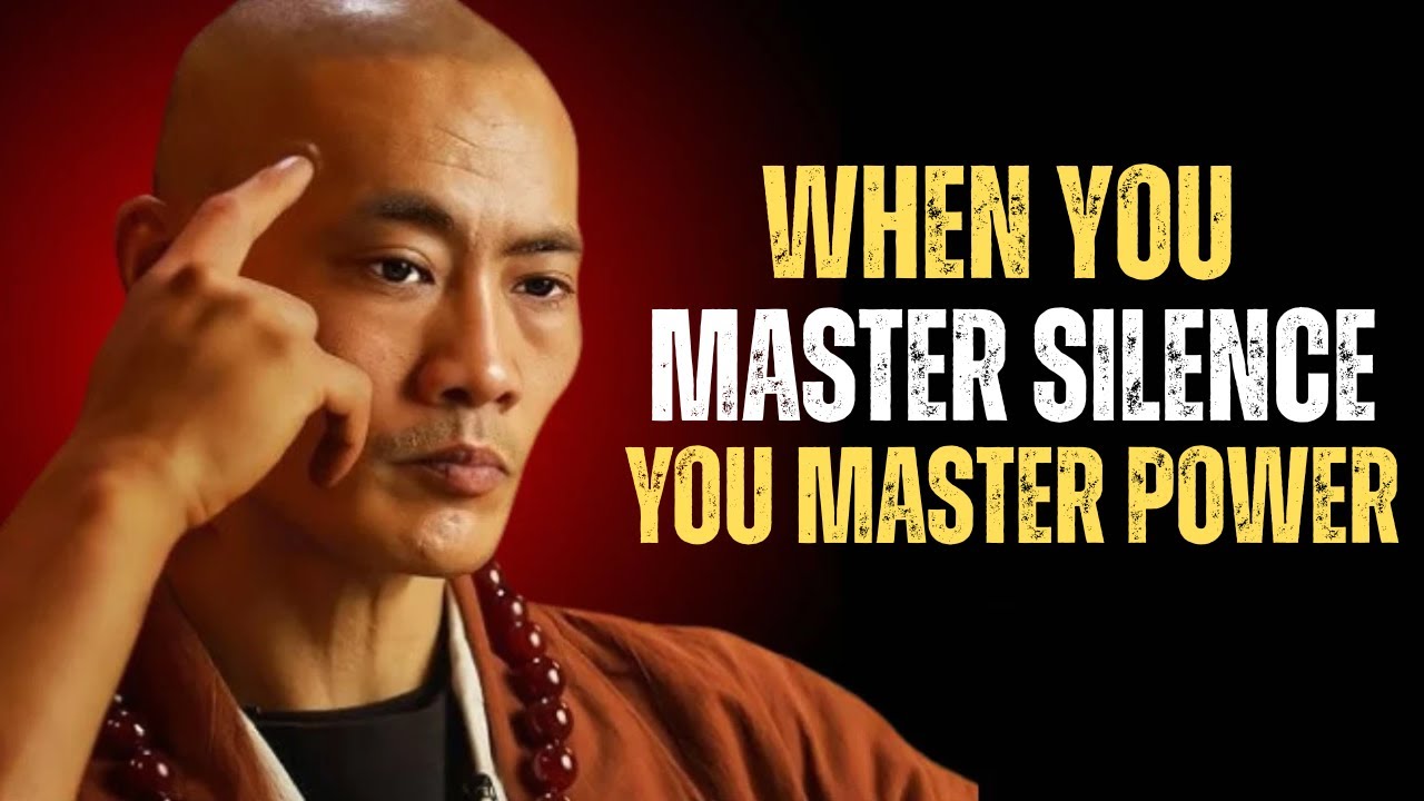 "When You Master Silence, You Master Power"  Shi Heng Yi Speech : Future