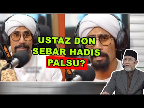 Ustaz Don Daniyal Sebar Hadis Tidak Sahih | Dato' Dr. Danial Zainal Abidin