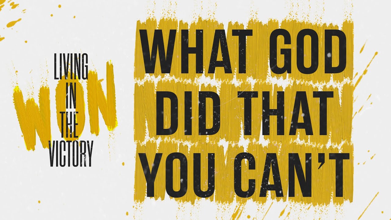 What God Did That You Can't