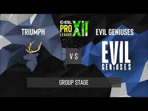 CS:GO - Evil Geniuses vs. Triumph [Nuke] Map 2 - ESL Pro League Season 12 - Group Stage - NA
