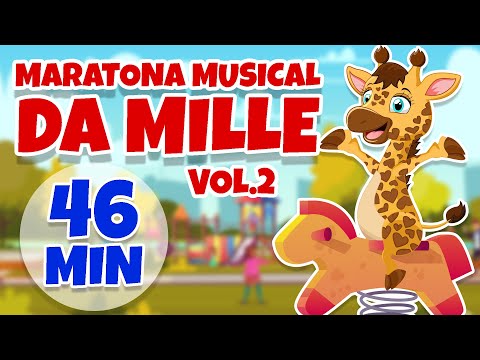 Maratona musical da Mille Vol.2 - Giramille 46 min | Desenho Animado Musical