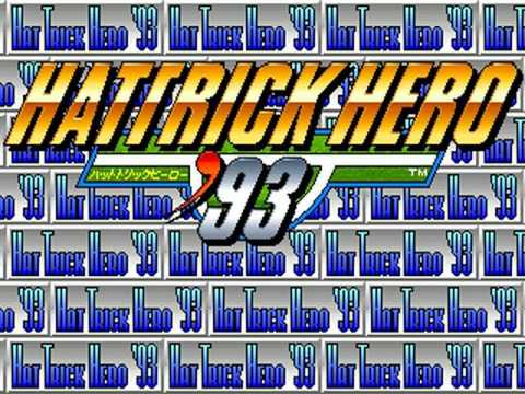 Hat Trick Hero '93 (Taito 1993)  Attract Mode 60fps