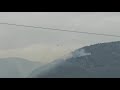 L'AQUILA: INCENDIO A PRETURO, CANADAIR IN AZIONE
