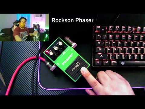 Rockson Phaser 3 knob PH-50 Phase with Box/Papers image 10