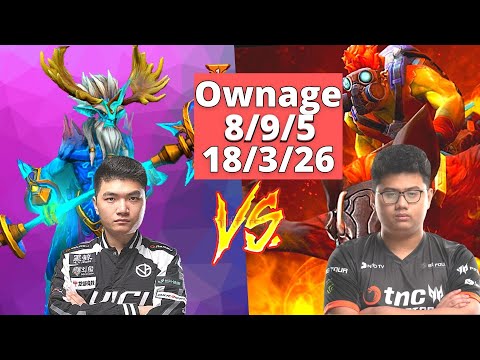 Armel vs Ori -- Mid -- Batrider vs Leshrac --Ownage