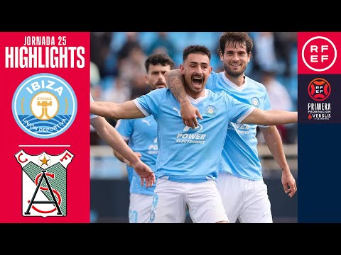 Resumen #PrimeraFederación | UD Ibiza 4-2 Atlético Sanluqueño CF | Jornada 25 | Temporada 2024/25