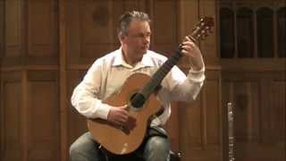 Christiaan de Jong, solo concert, guitar and flute