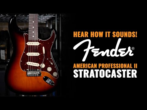 Fender American Professional II Stratocaster 3-Tone Sunburst image 9