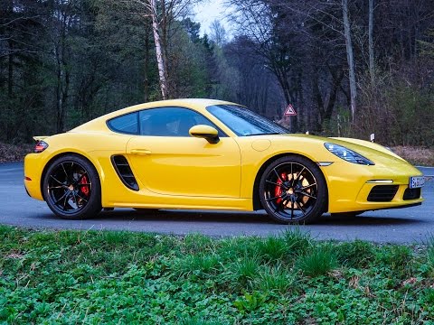 Porsche 718 Cayman S (350hp) - DRIVE & SOUND (60FPS)