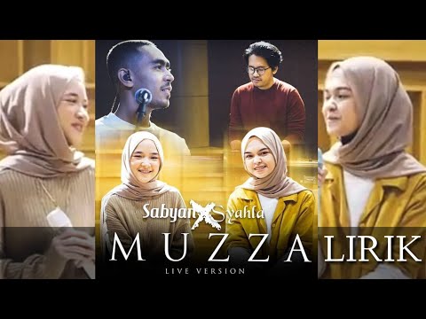 SABYAN X SYAHLA - Muzza live version | Lirik