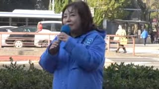 #日本保守党　有本香　名古屋市役所前　2月2日7時30分