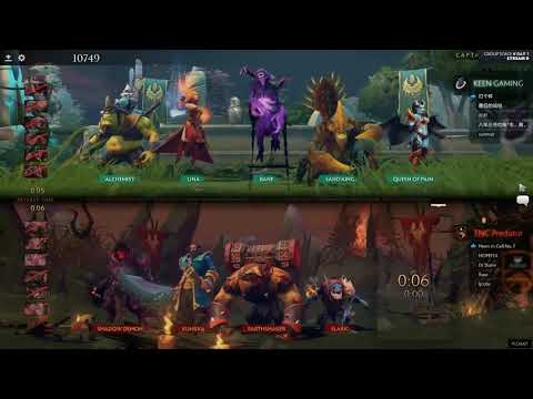 TNC PREDATOR vs KEEN GAMING TI9 Group Stage Day 1 Highlights