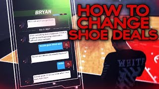 How To Change Shoe Deals Without Making New Player - NBA 2K18 MyCareer Tip