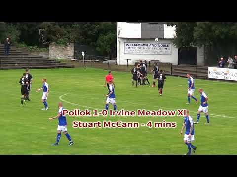 Pollok v Irvine Meadow XI - 1st September 2018 - Goals