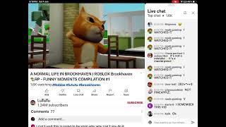 I was in a LU tu tu live steam!