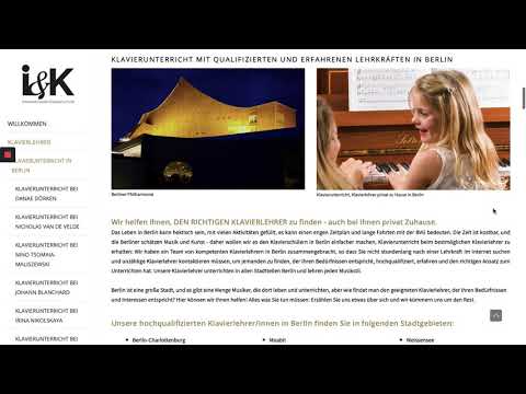 Jazz Piano Lessons Berlin | Internationale Klavier & Violinschule