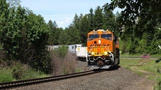 preview picture of video 'BNSF Stacker at  Cocolalla'