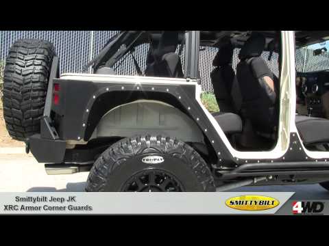 Smittybilt - XRC Armor Corner Guards for Jeep JK Wrangler - Jeep Body Protection
