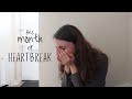 One month of heartbreak, documented.