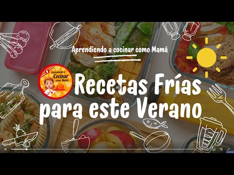 Las Mejores RECETAS FRIAS PARA ESTE VERANO ☀