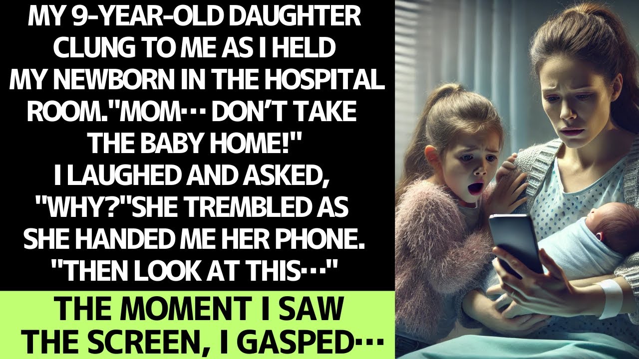 MY DAUGHTER SAID, ‘DON’T TAKE THE BABY HOME!’… THEN SHE SHOWED ME THIS